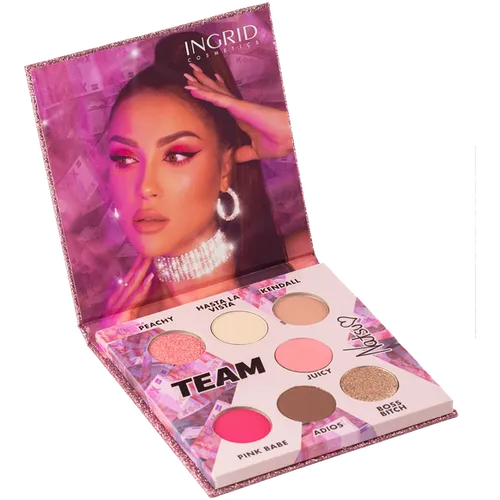 Ingrid Cosmetics Ingrid x Team X, Paleta cieni do powiek `Natsu Juicy` - 1