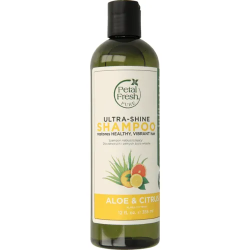 Petal Fresh Pure Aloe & Citrus, Moisturizing  Ultra - Shine  Shampoo (Szampon do włosów nawilżająco - nabłyszczający) - 2