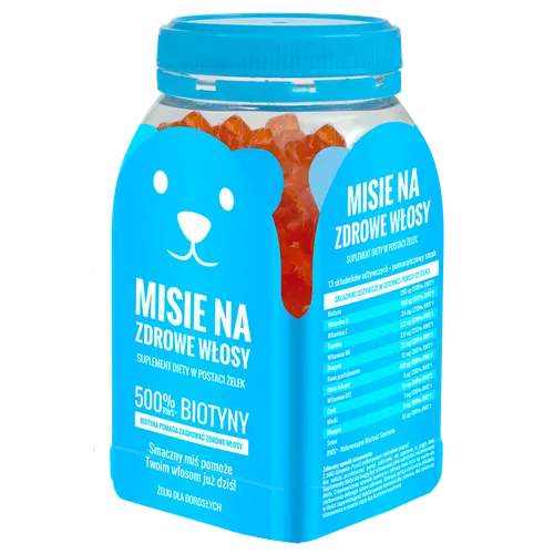 Noble Health Misie na zdrowe włosy - 1