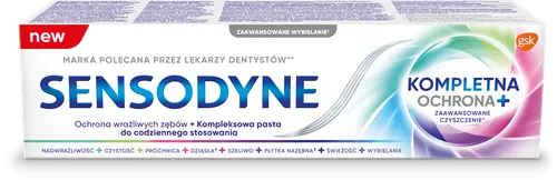 Sensodyne Complete Protection + (Pasta do zębów Kompletna Ochrona +) - 2