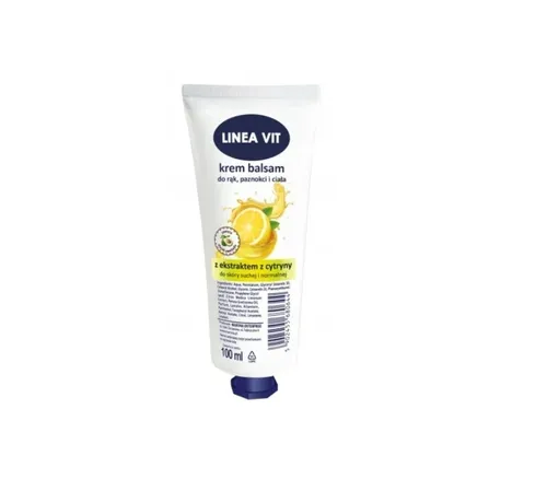 Linea Vit Krem balsam do rąk paznokci i ciała z ekstraktem z cytryny do skóry suchej i normalnej