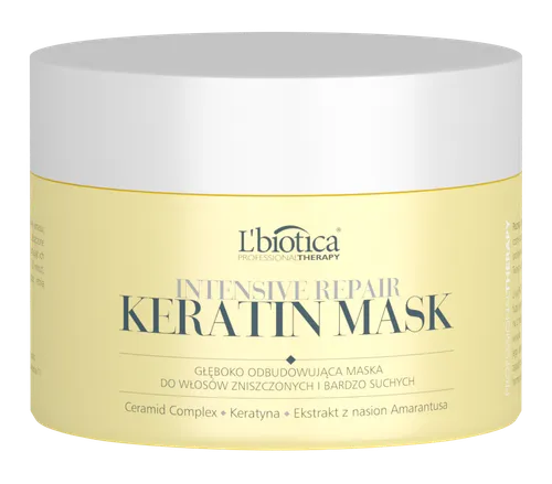 L'biotica Professional Therapy, Intensive Repair Keratin Mask (Intensywnie odbudowująca maska keratynowa)