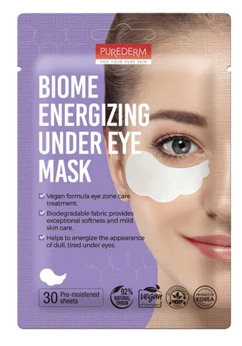 Purederm Biome Energizing Under Eye Mask (Probiotyczne płatki pod oczy)