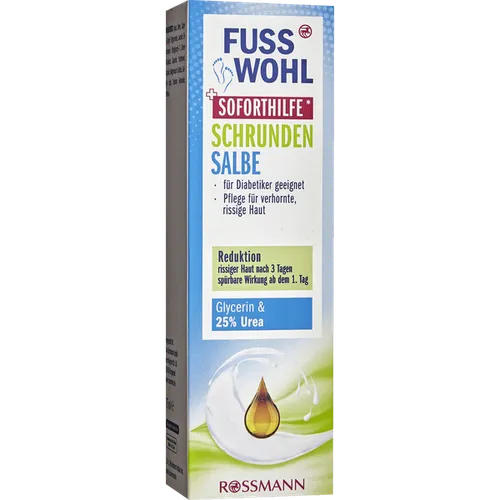 Fusswohl Schrunden Salbe Soforthilfe (Balsam na popękane pięty (nowa wersja))