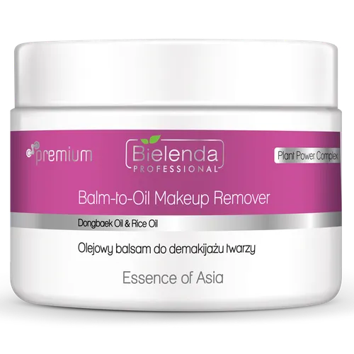 Bielenda Professional Premium, Essence of Asia, Balm-to-Oil Makeup Remover (Olejowy balsam do demakijażu twarzy)