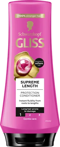 Schwarzkopf Gliss Supreme Length, Odżywka do włosów długich podatnych na uszkodzenia - 1