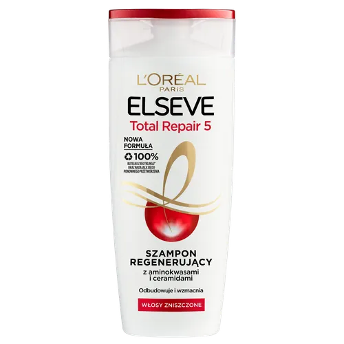 L'Oreal Paris Elseve Total Repair 5, Szampon regenerujący do włosów zniszczonych - 1