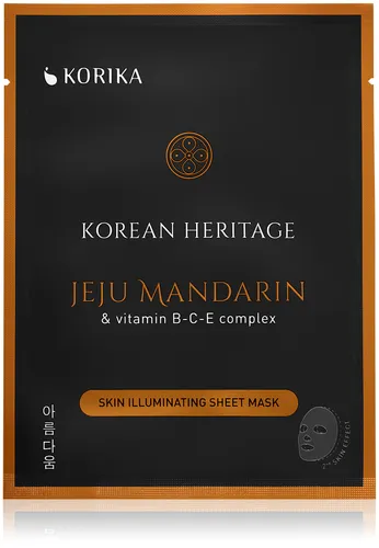 Korika Korean Heritage, Skin Illuminating Sheet Mask (Maska rozświetlająca w płacie)