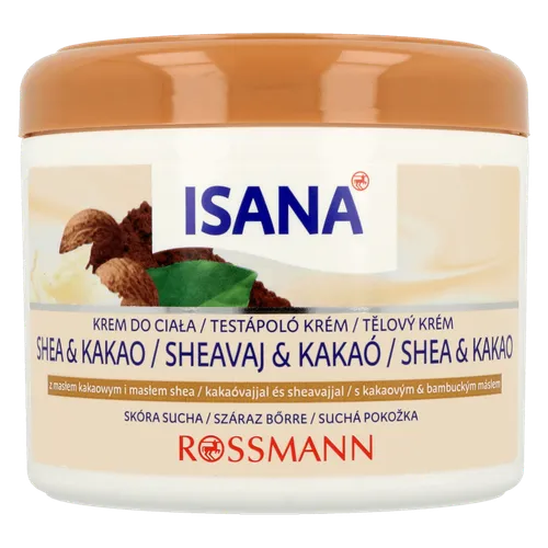 Isana Body Creme Sheabutter & Kakao (Krem do ciała z masłem shea i kakao) - 3