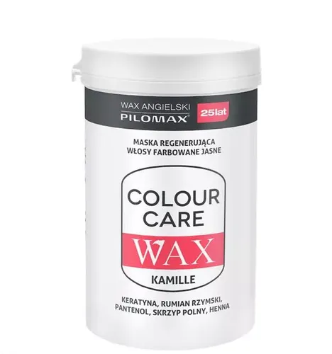 Laboratorium Pilomax ColourCare, Kamilla WAX, Maska do włosów farbowanych jasnych - 2