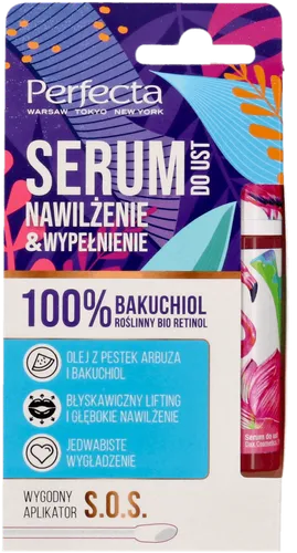 Perfecta Serum do ust `Nawilżenie i wypełnienie`