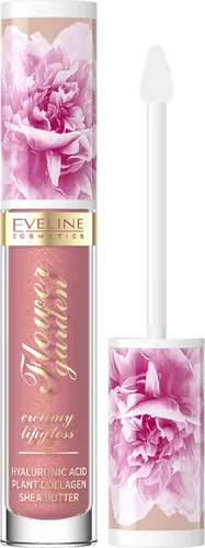 Eveline Cosmetics Flower Garden, Creamy Lipgloss (Kremowy błyszczyk do ust) - 1