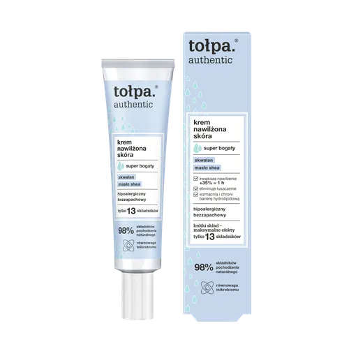 Tołpa Authentic, Super bogaty krem `Nawilżona skóra`