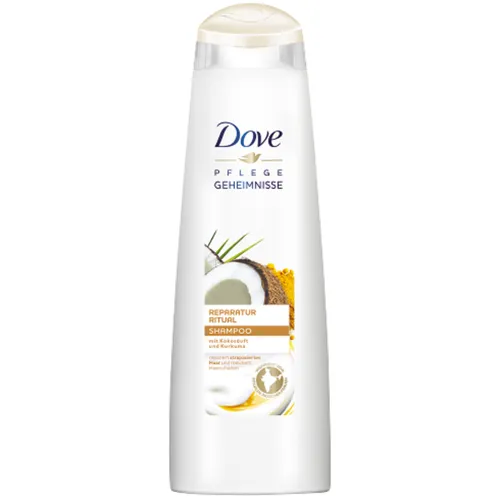 Dove Reparatur Ritual, Shampoo mit Kokosduft & Kurkume (Szampon do włosów suchych i zniszczonych)