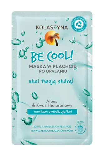 Kolastyna Maska w płachcie po opalaniu - 2