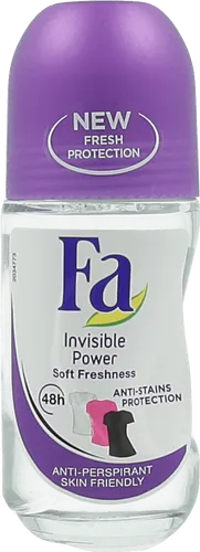 Fa Invisible Power, Soft Freshness Anti - Perspirant 48h (Antyperspirant w kulce)