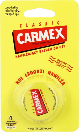 Carma Laboratories Carmex, Moisturising Lip Balm Classic (Nawilżający balsam do ust w słoiczku) - 1