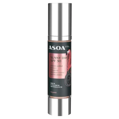 Asoa Sunny Day, Skuteczna ochrona przed UVA/UVB SPF 30 - 1