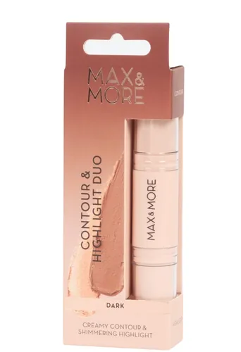 Max & More Creamy Contour & Shimmering  Highlight (Sztyft do konturowania i rozświetlania)