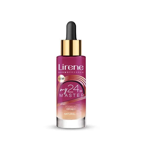 Lirene Dermoprogram My Master 24H, Podkład kryjący