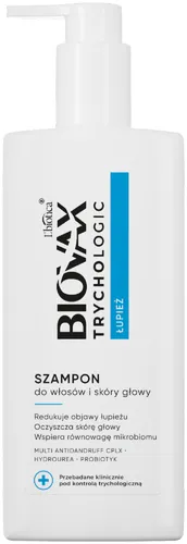 L'biotica Biovax Trychologic, Łupież, Szampon do włosów i skóry głowy