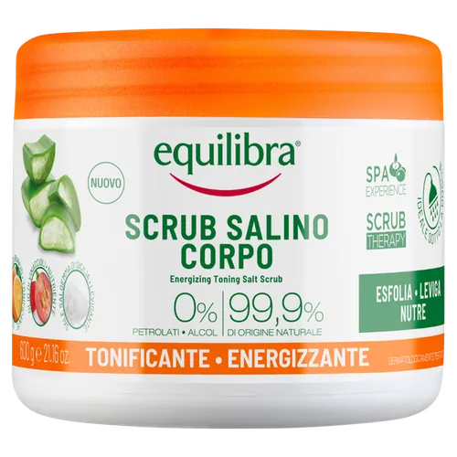Equilibra Energizing Toning Salt Scrub (Tonizująco-energetyzujący peeling solny do ciała)