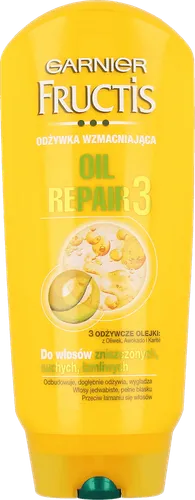Garnier Fructis, Oil Repair 3, Odżywka wzmacniająca do włosów suchych i zniszczonych (stara wersja)