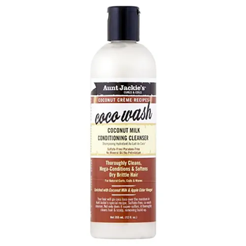 Aunt Jackie's Curls & Coils, Coco Wash Coconut Milk Conditioning Cleanser (Odżywka do mycia)
