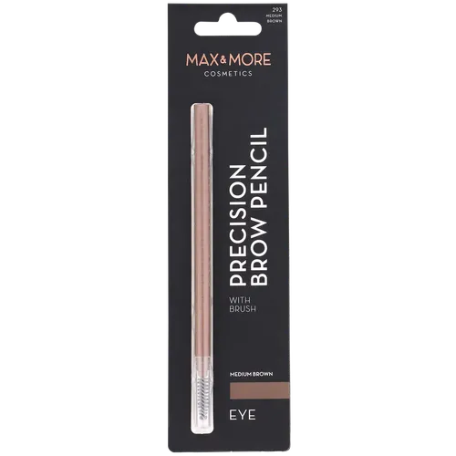 Max & More Precision Brow Pencil (Precyzyjana kredka do brwi) - 1