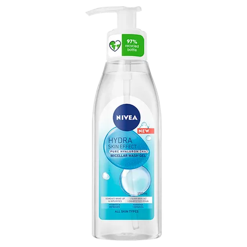 Nivea Hydra Skin Effect, Micelarny żel do mycia twarzy z kwasem hialuronowym - 2