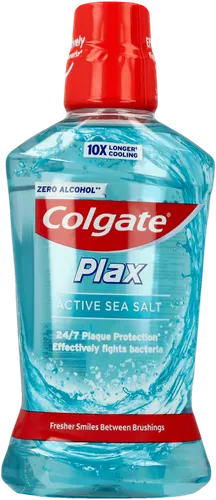 Colgate Plax, Active Sea Salt Mouthwash (Płyn do płukania jamy ustnej)