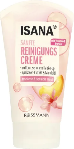 Isana Sanfte Reinigungscreme (Delikatny krem myjący do twarzy skóra wrażliwa)