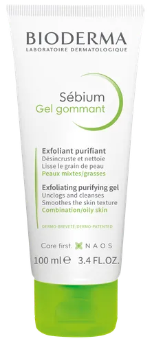 Bioderma Sebium, Gel Gommant (Złuszczający żel oczyszczający (nowa wersja)) - 1