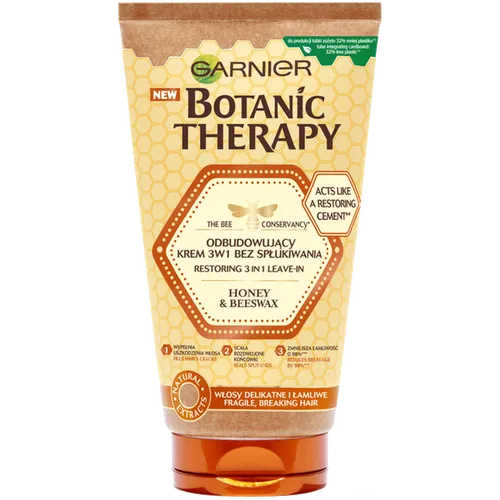 Garnier Botanic Therapy, Miód i Propolis, Odbudowujący krem 3 w 1 bez spłukiwania