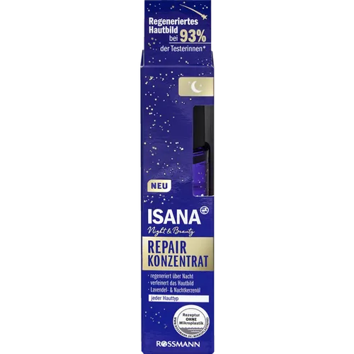 Isana Night & Beauty Repair Konzentrat (Serum do twarzy koncentrat upiększający) - 2