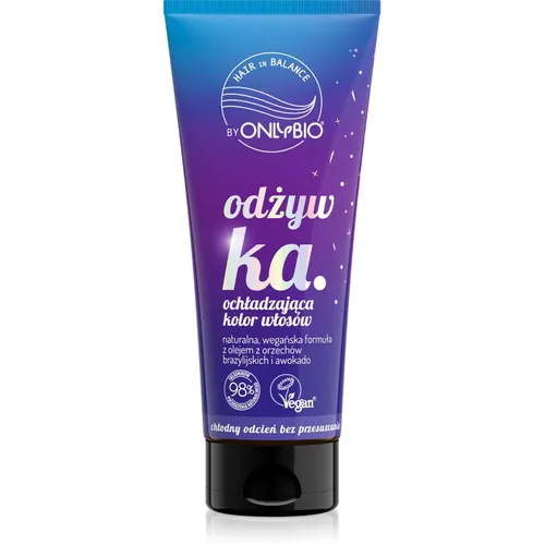 OnlyBio Hair in Balance, Odżywka ochładzająca kolor włosów (różne zapachy) - 1