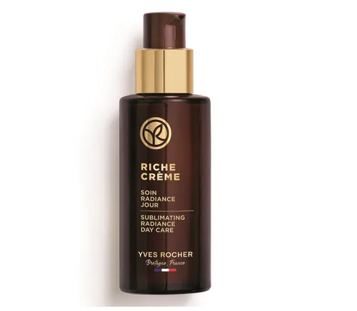 Yves Rocher Riche Creme, Sublimating Radiance Day Care (Rozświetlająca emulsja przeciwzmarszczkowa na dzień) - 1