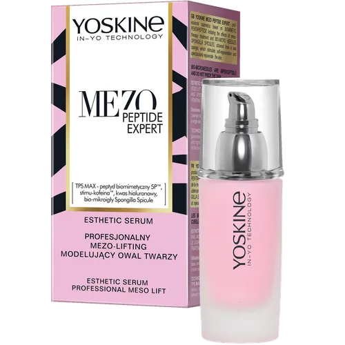 Yoskine Mezo Peptide Expert, Esthetic serum profesjonalny mezo-lifting modelujący owal twarzy