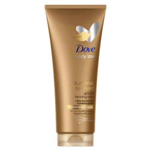 Dove Body Love, Summer Revived (Balsam do ciała z samoopalaczem (nowa wersja)) - 2
