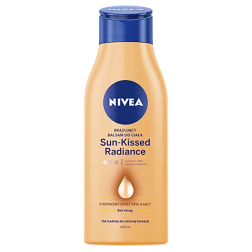 Nivea Sun-Kissed Radiance, Gradual Tanner & Body Lotion (Brązujący balsam do ciała)