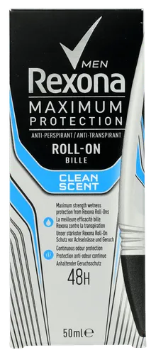 Rexona Men Maximum Protection, Roll-on (Antyperspirant  w kulce)