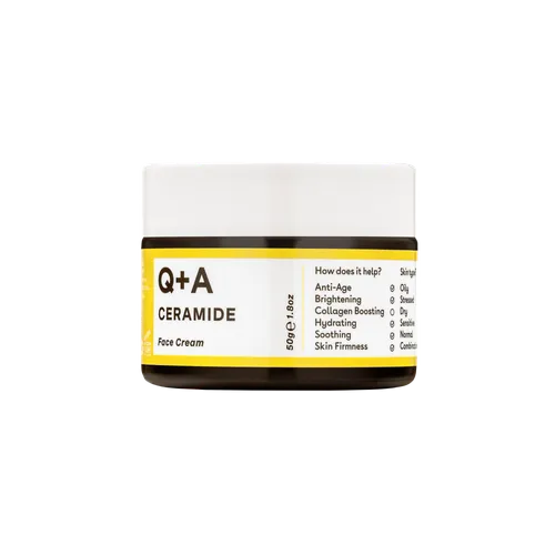 Q+A Ceramide Barrier Defence Face Cream (Ceramidowy ​​ochronny krem do twarzy)