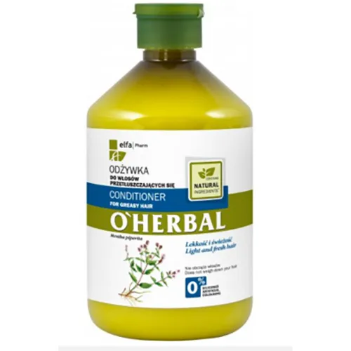 O'Herbal Odżywka do włosów przetłuszczających się z ekstraktem z mięty