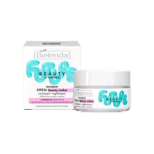 Bielenda Future Beauty AI Inspired, Rainbow, Krem-beauty maker nawilżająco-wygładzający