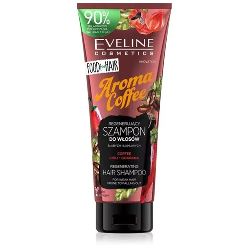 Eveline Cosmetics Food for Hair, Regenerujący szampon do włosów `Aroma Coffee` - 1