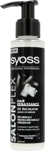 Syoss SalonPlex, Hair Renaissance, 03 Recreator Leave-in Serum (Serum do włosów zniszczonych)