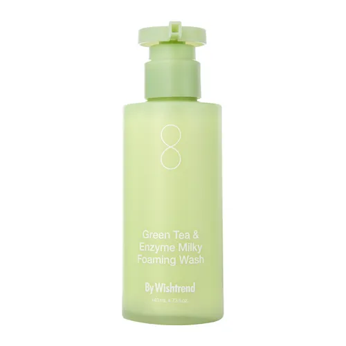 By Wishtrend Green Tea & Enzyme Milky Foaming Wash (Pianka myjąca do twarzy)