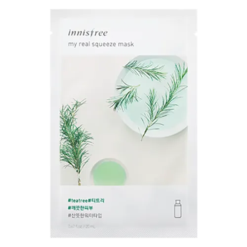 Innisfree [It's] My Real Squeeze Mask Tea Tree (Maseczka do twarzy w płachcie) - 2