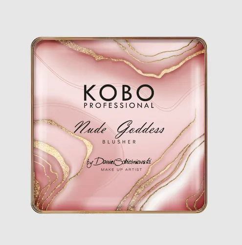 Kobo Professional Nude Goddess  by Daniel Sobieśniewski, Blusher (Róż do policzków) - 3
