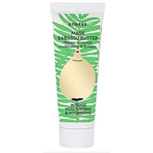 Korres Babassu Butter Intense Moisturising & Nourishing Mask (Nawilżająca maska z masłem babassu)
